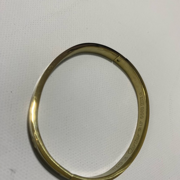 Gold Cartier Style Stainless Bracelet - Picture 3 of 5